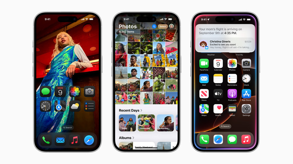 애플 아이폰 iOS 18 업데이트 출시